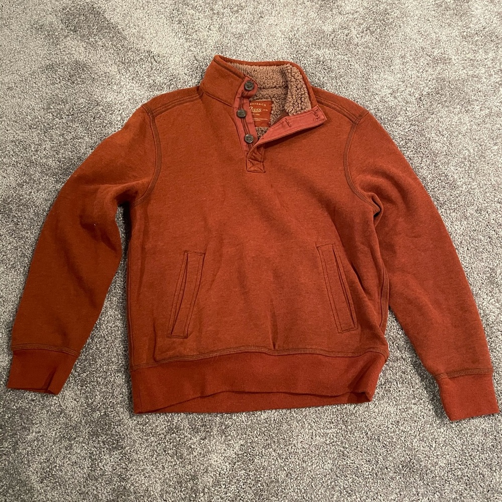 Bass fleece lined pullover